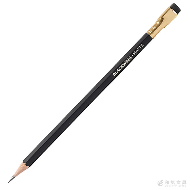 ブラックウィング Blackwing 鉛筆 マット 硬度ソフト マットブラック 1ダース 通販 文房具の和気文具