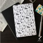 和気文具オリジナル モレスキン moleskine ラージ用 下敷き 文房具柄